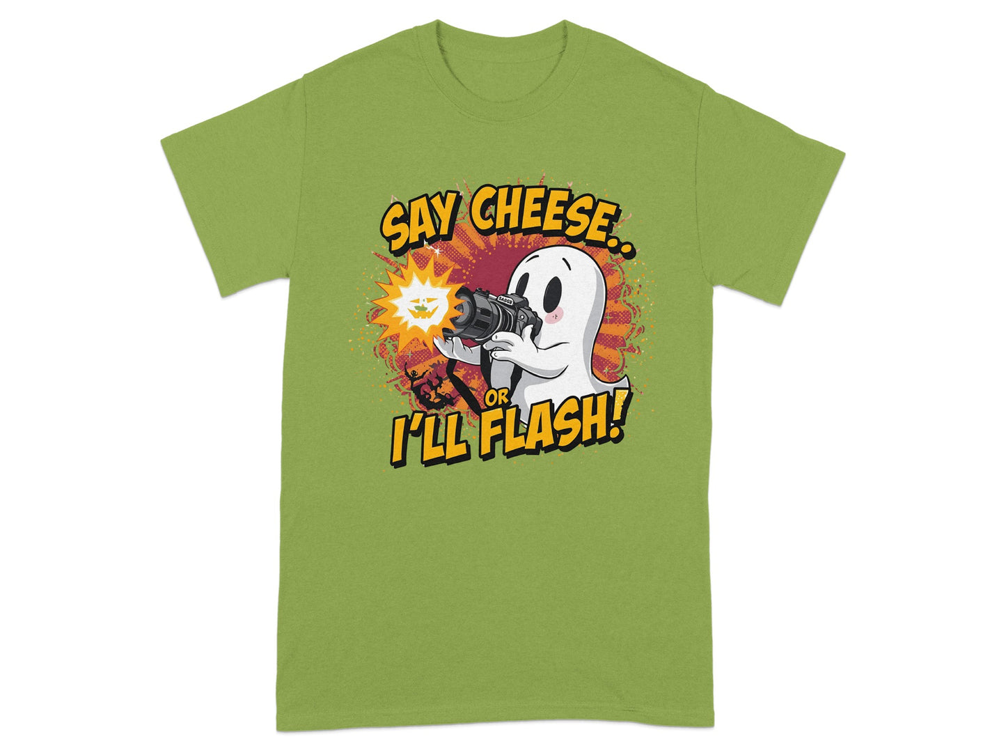 Say Cheese Or I'll Flash Graphic T-Shirt