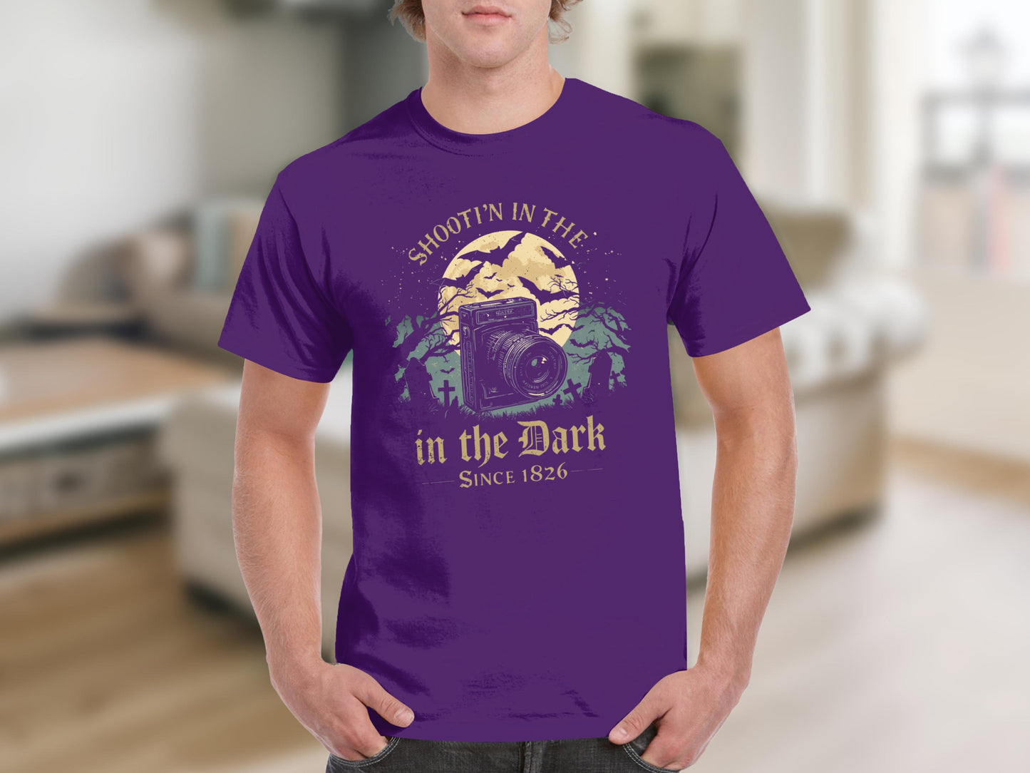 Shootin' in the Dark Since 1826 Graphic T-Shirt