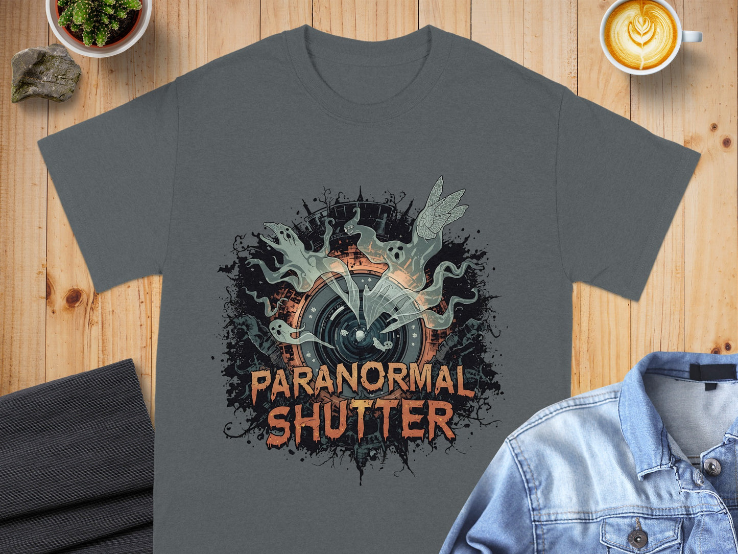 Paranormal Shutter Graphic Tee Perfect Gift Shirt