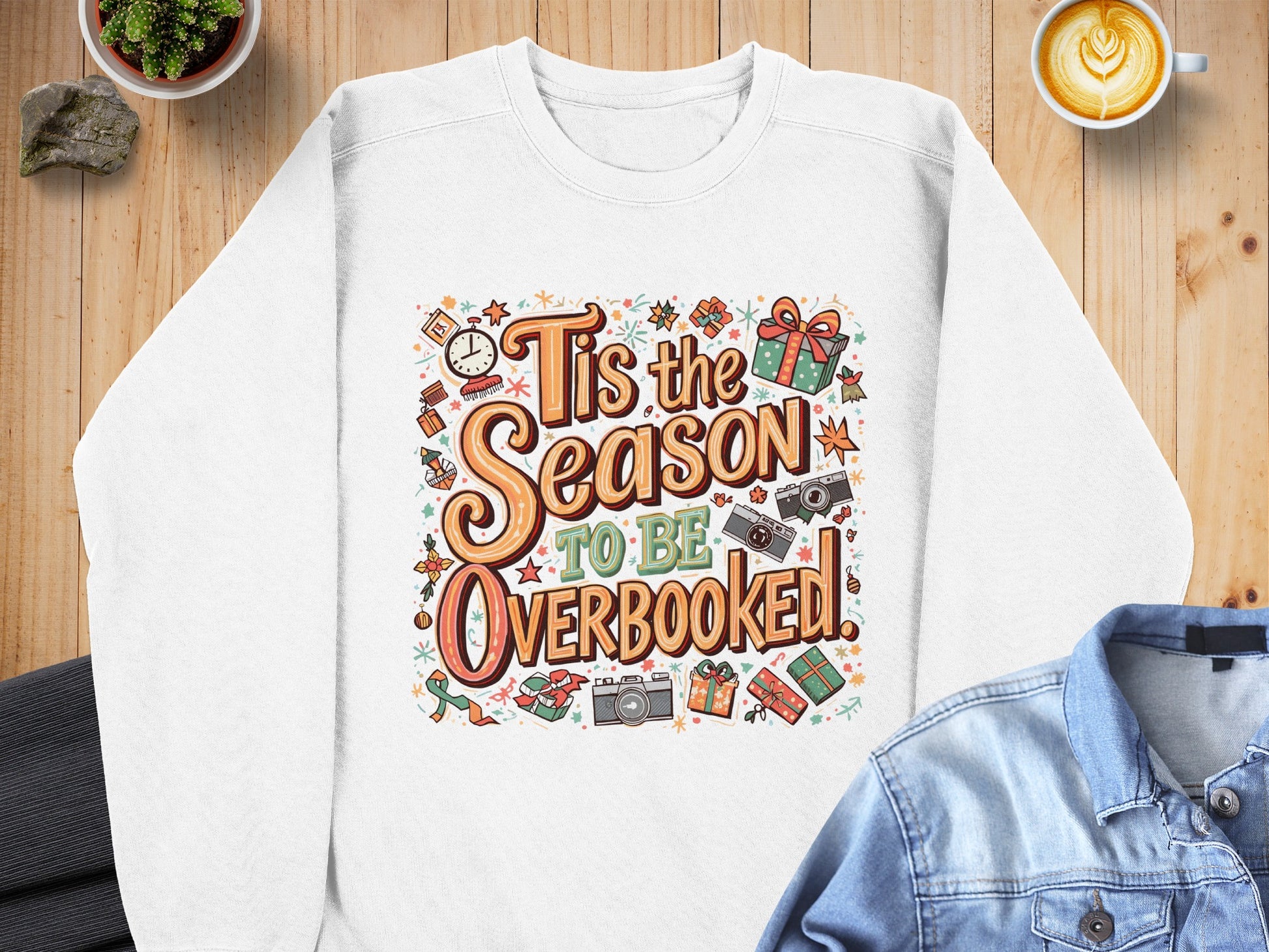 Tis the Season to be Overbooked Sweatshirt product