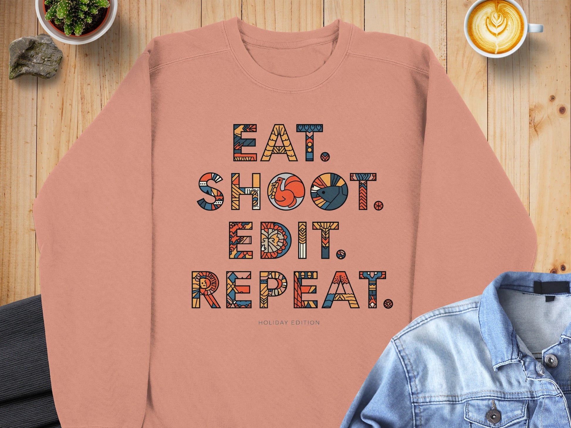 EAT SHOOT EDIT REPEAT HOLIDAY EDITION product