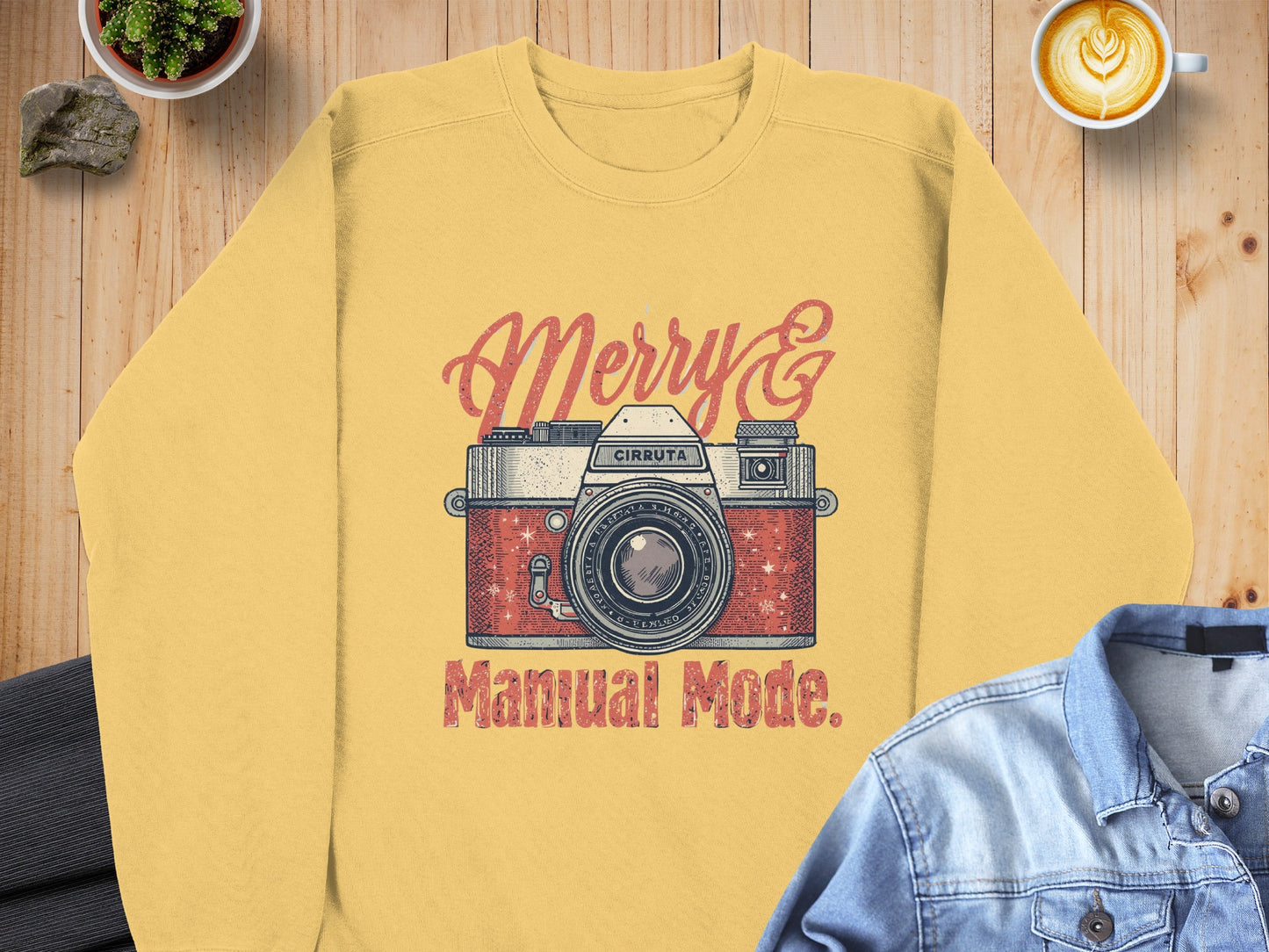 Merry & Manual Mode Graphic Apparel Sweater Product