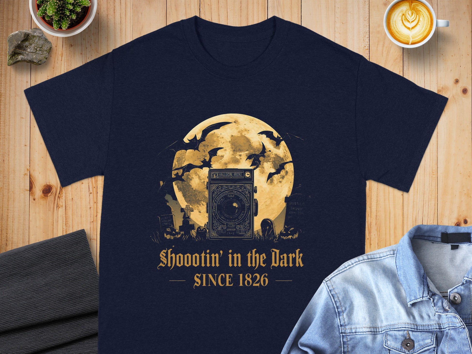 Shootin' in the Dark Since 1826 Graphic Tee