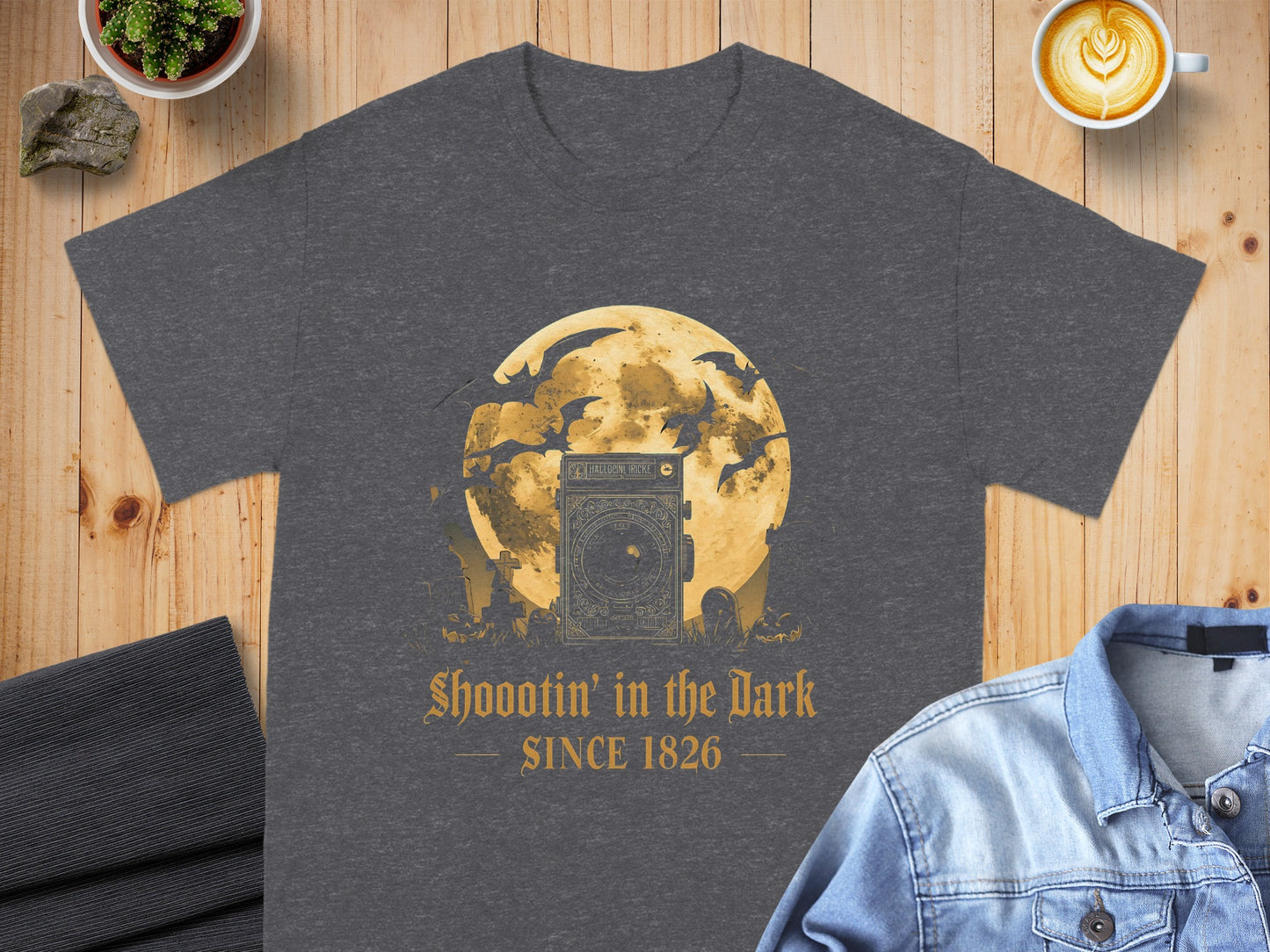 Shootin' in the Dark Since 1826 t-shirt
