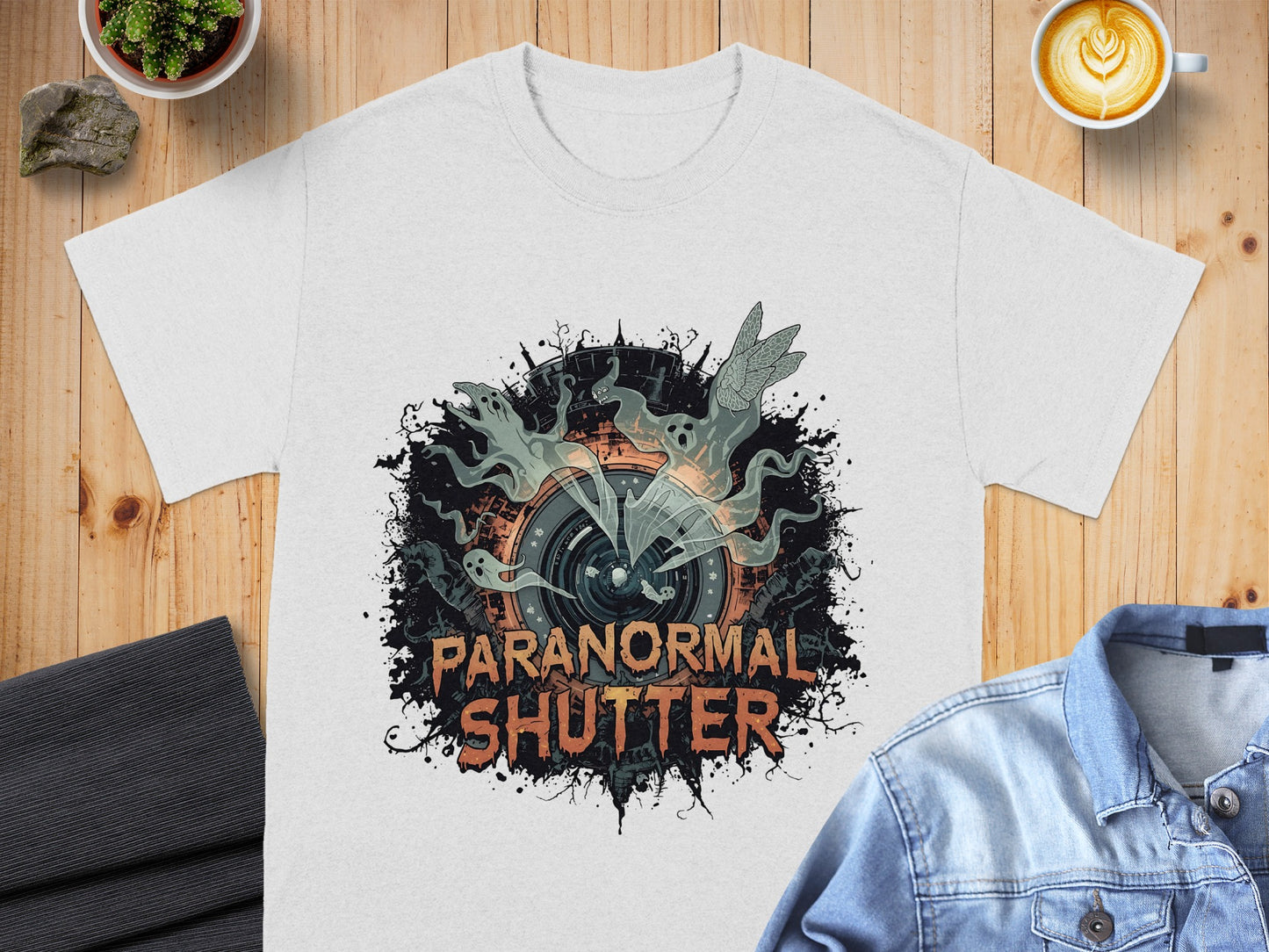Paranormal Shutter Graphic T-Shirt Product